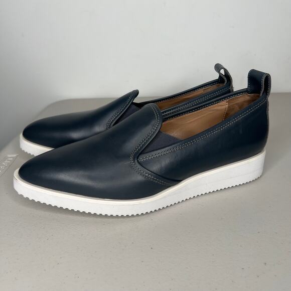 Everlane Leather Pointed Street Sneaker Size 8.5 - Picture 8 of 9